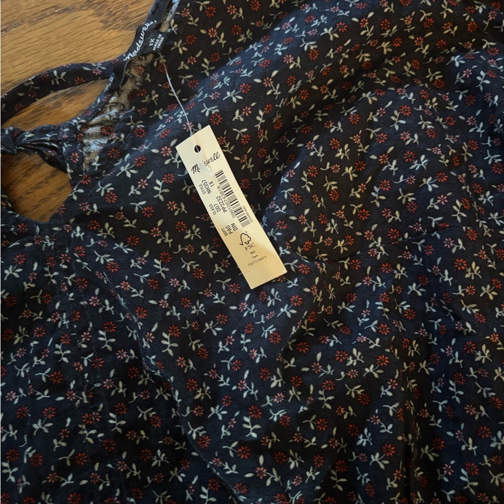 NWT Madewell Floral Top 1X